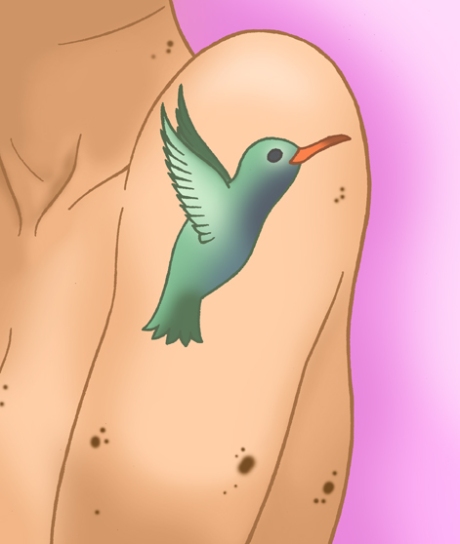 Hummingbird Tattoo 21-10-13
